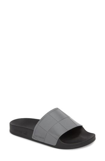 Women's Adidas By Raf Simons Adilette Slide Sandal M - Black