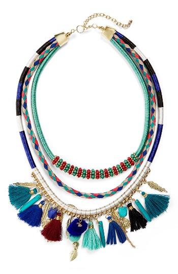 Women's Panacea Multistrand Tassel Necklace