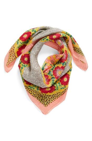 Women's Echo Le Jardin Square Silk Scarf