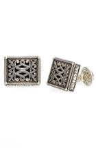 Men's Konstantino Filigree Rectangle Cuff Links
