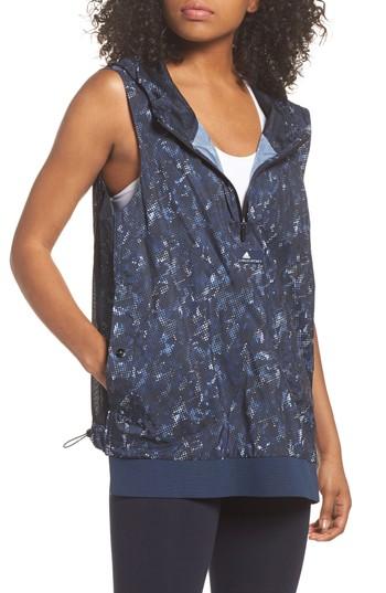 Women's Adidas By Stella Mccartney Run Adizero Gilet - Blue
