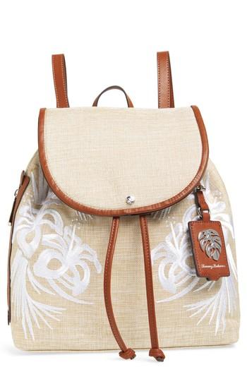 Tommy Bahama Waikiki Canvas Backpack - Ivory