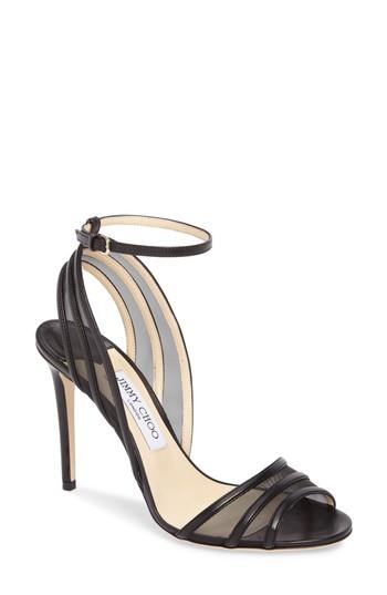 Women's Jimmy Choo Betty Illusion Sandal Us / 35eu - Black