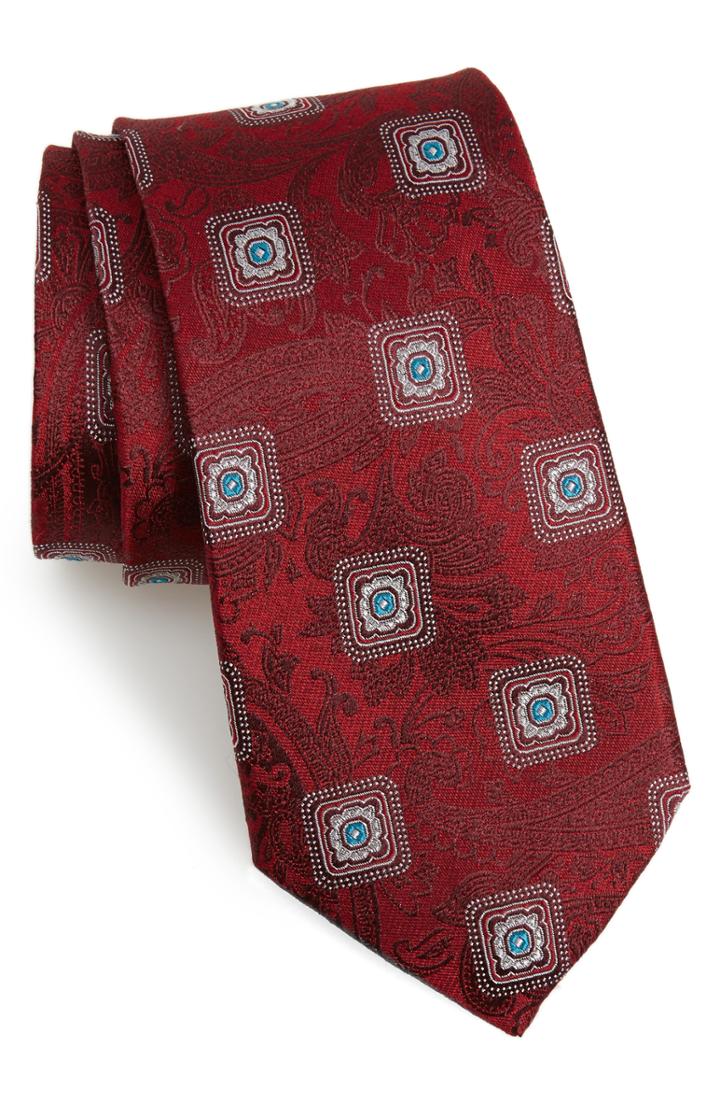 Men's Nordstrom Men's Shop Baird Medallion Silk Tie