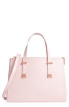 Ted Baker London Large Alunaa Convertible Leather Tote - Pink