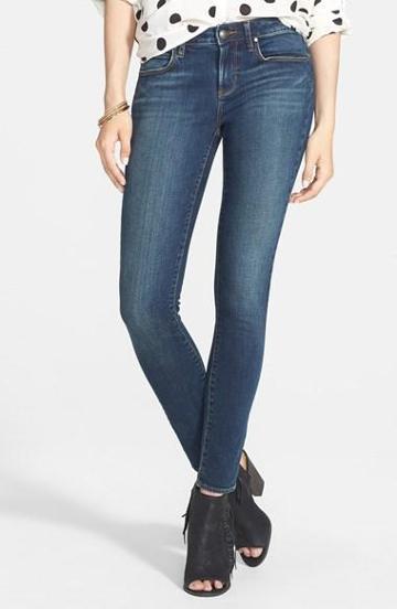 Articles Of Society 'sarah' Skinny Jeans (medium Wash) (juniors) Meduim Wash