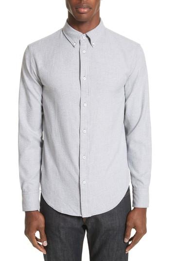 Men's Rag & Bone Tomlin Fit 2 Shirt - Grey