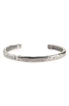 Men's John Varvatos Star Usa Silver Cuff Bracelet