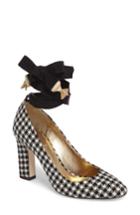 Women's J. Crew Bell Ankle Tie Pump M - Black