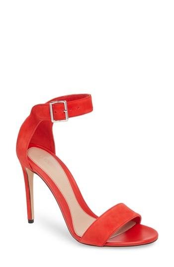 Women's Alexander Mcqueen Ankle Strap Sandal Us / 36eu - Red