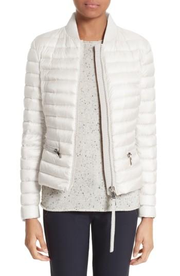 Women's Moncler Blen Down Jacket - White