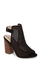 Women's Sole Society Bombay Perforated Sandal .5 M - Black