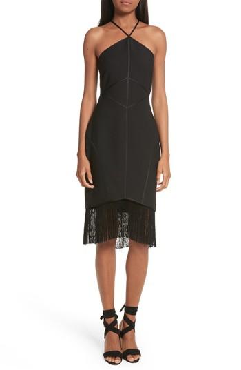 Women's Cinq A Sept Bryn Halter Dress - Black