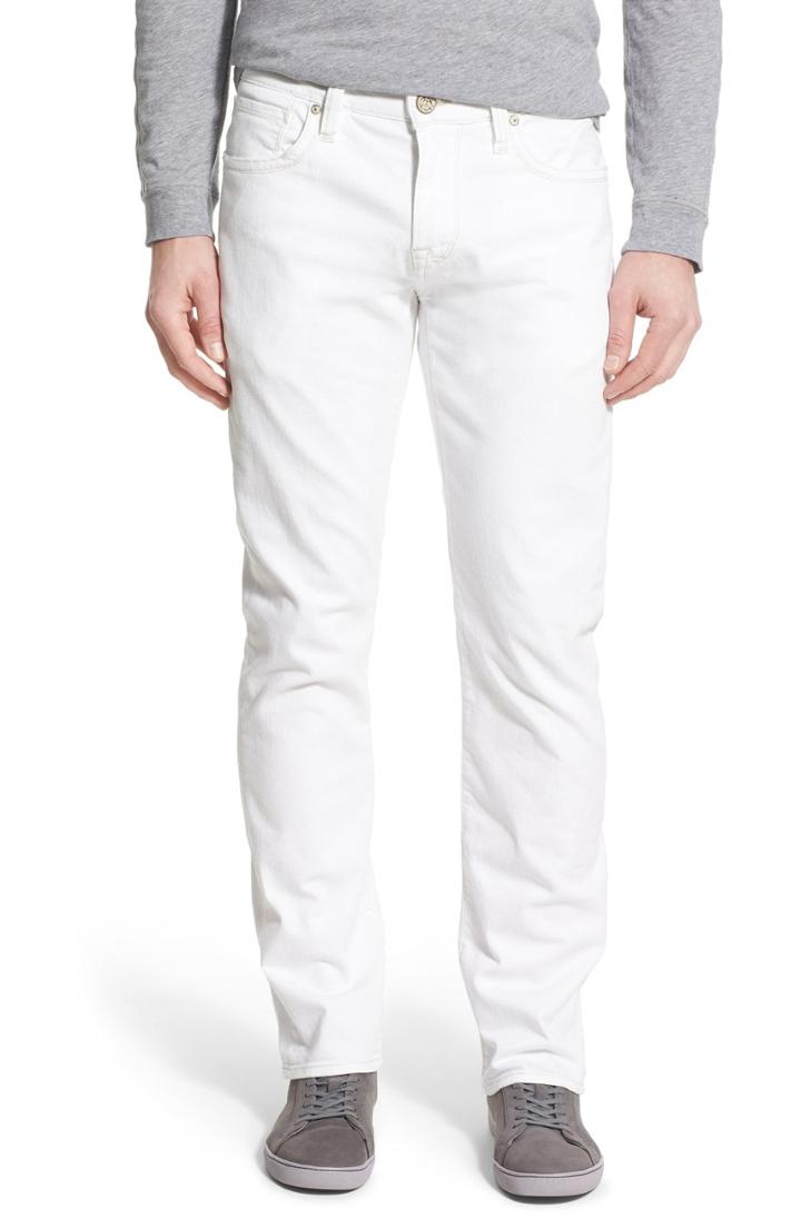 Men's 34 Heritage 'courage' Straight Leg Jeans X 34 - White