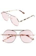 Women's Mcq Alexander Mcqueen 59mm Aviator Sunglasses - Havana