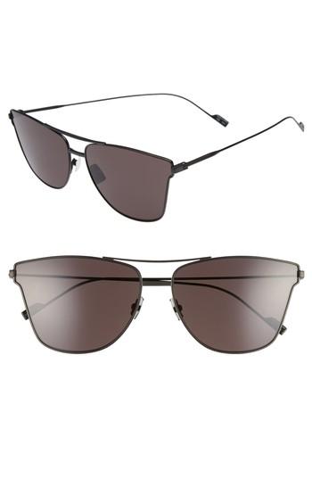 Men's Saint Laurent Sl 51t 63mm Sunglasses - Black
