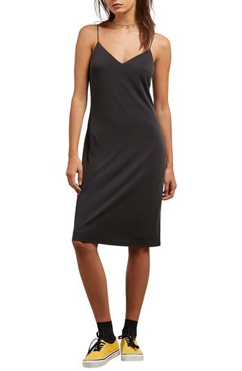 Women's Volcom Mojo Dojo Slipdress - Black