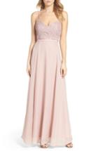Women's Lulus Embellished Lace Gown - Pink