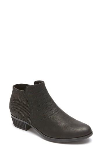 Women's Rockport Vanna Strappy Bootie .5 M - Black