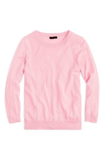 Women's J.crew Tippi Merino Wool Sweater, Size - Pink