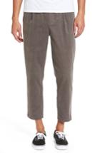 Men's Native Youth Astbury Crop Corduroy Pants - Grey
