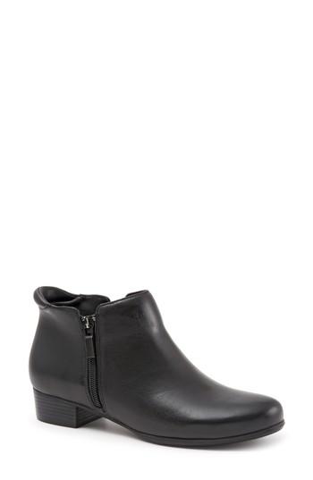 Women's Trotters Major Bootie .5 W - Black