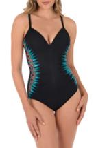 Women's Miraclesuit Casbah Temptation One-piece Swimsuit - Black