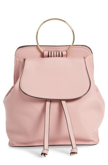 Amici Accessories Ring Handle Backpack - Pink