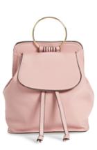 Amici Accessories Ring Handle Backpack - Pink