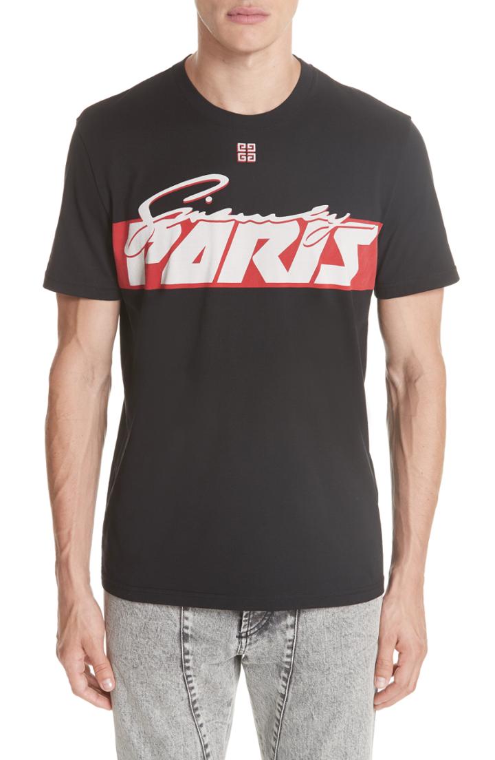 Men's Givenchy Paris Logo T-shirt