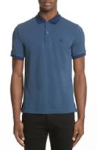 Men's Burberry Lawford Abown Polo - Blue