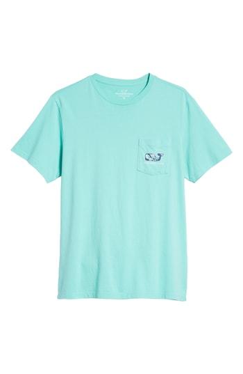 Men's Vineyard Vines Marlin Flowers Graphic Pocket T-shirt - Blue