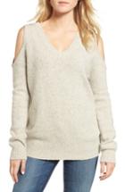 Women's Rebecca Minkoff Page Cold Shoulder Sweater, Size - Ivory