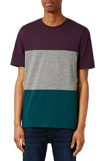 Men's Topman Colorblock T-shirt