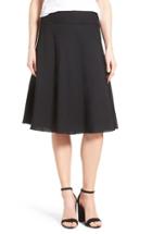 Women's Nic+zoe Summer Fling Linen Blend Skirt - Black