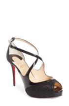 Women's J. Renee Leonelle Slingback Crystal Embellished Sandal B - Black