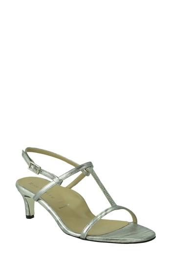 Women's Ron White Floto Sandal .5 Eu - Metallic