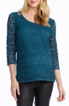 Women's Rosie Pope Becca Lace Maternity Top - Green