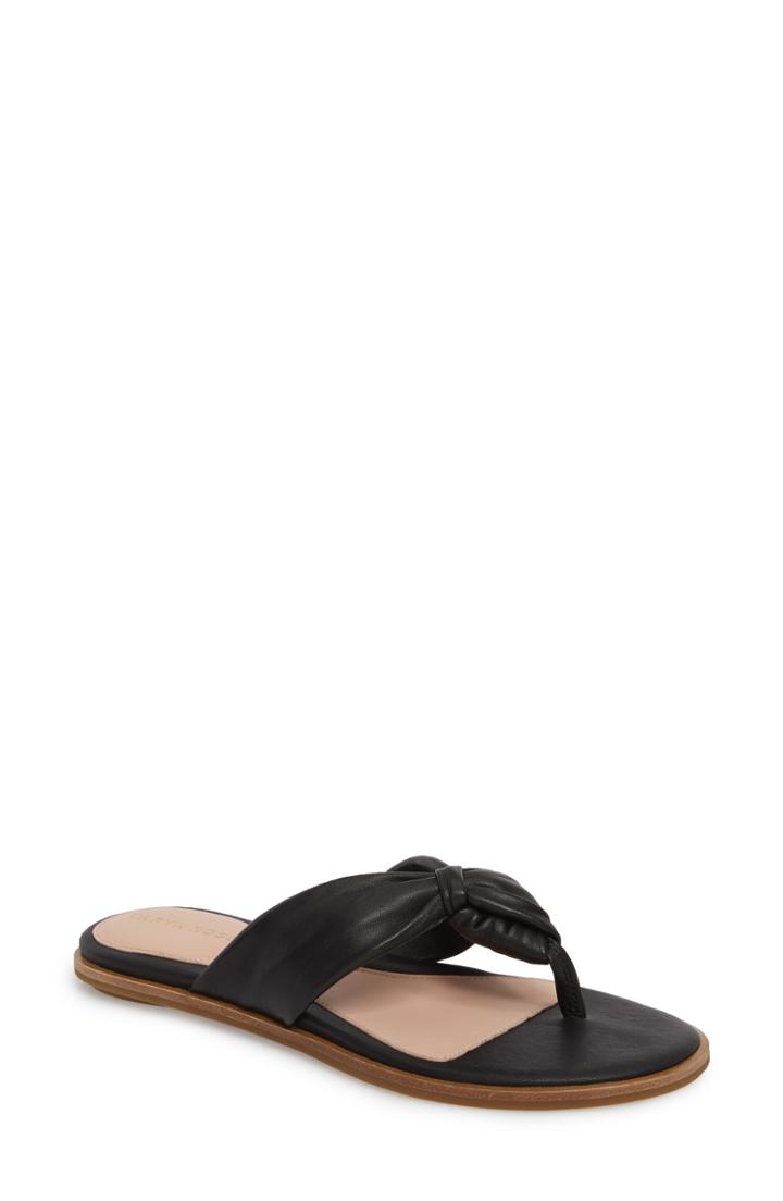 Women's Taryn Rose Karissa Sandal .5 M - Black