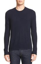 Men's Rag & Bone 'giles' Lightweight Merino Wool Pullover, Size - Blue
