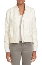 Women's Victoria, Victoria Beckham Ruffle Trim Bomber