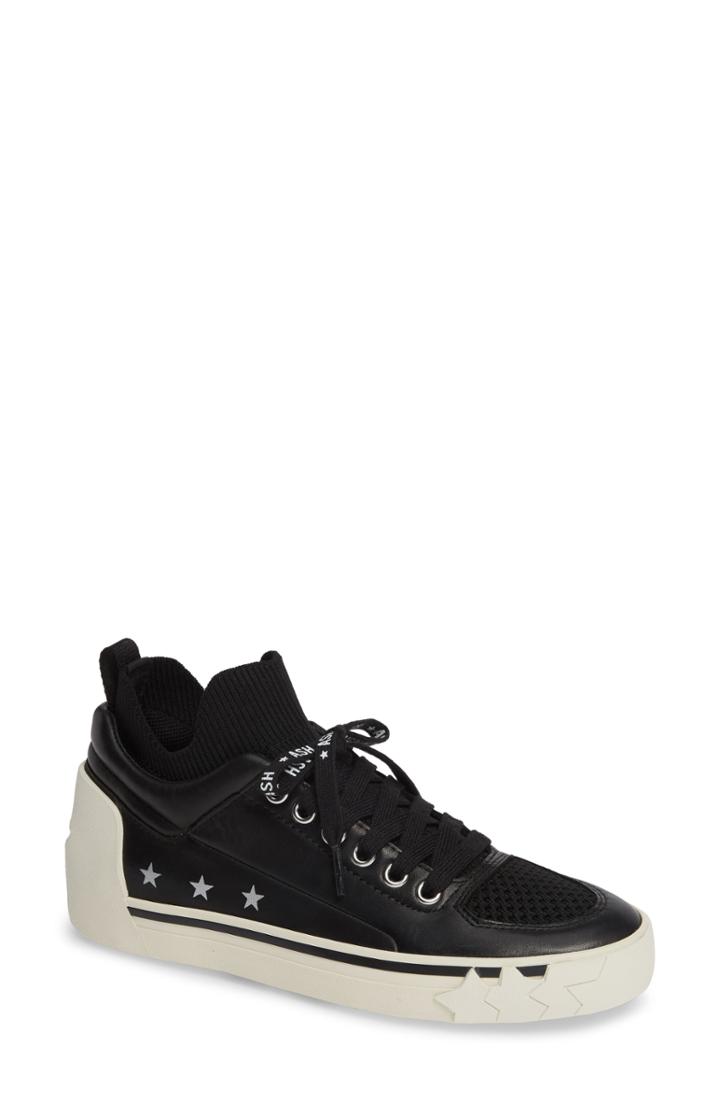 Women's Ash High Top Sneaker - Black