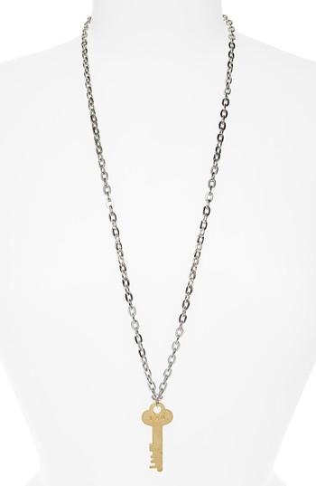 Women's The Giving Keys I Am Brave Key Charm Necklace