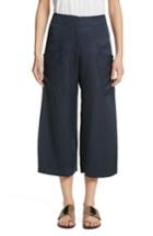 Women's Zero + Maria Cornejo Eda Curved Drape Culottes - Black