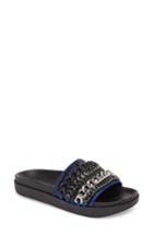 Women's Kendall + Kylie Shiloh Chain Link Platform Slide .5 M - Blue