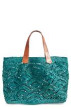 Mar Y Sol Tulum Tote - Blue/green