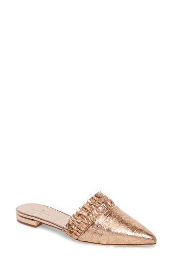 Women's Kate Spade New York Beatriz Loafer Flat M - Metallic