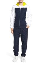 Men's Lacoste Colorblock Track Suit (s) - White