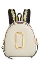 Marc Jacobs Pack Shot Leather Backpack - Ivory