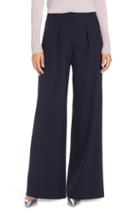 Women's Halogen High Waist Wide Leg Pants (similar To 14w) - Blue